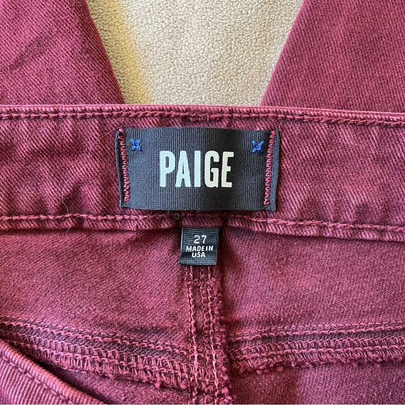 Paige Verdugo Ankle Pants with Raw Hem - New - Picture 9 of 9